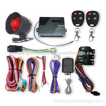 Car Alarm with Remote Engine/Air Conditioner Start and Code Learning Function